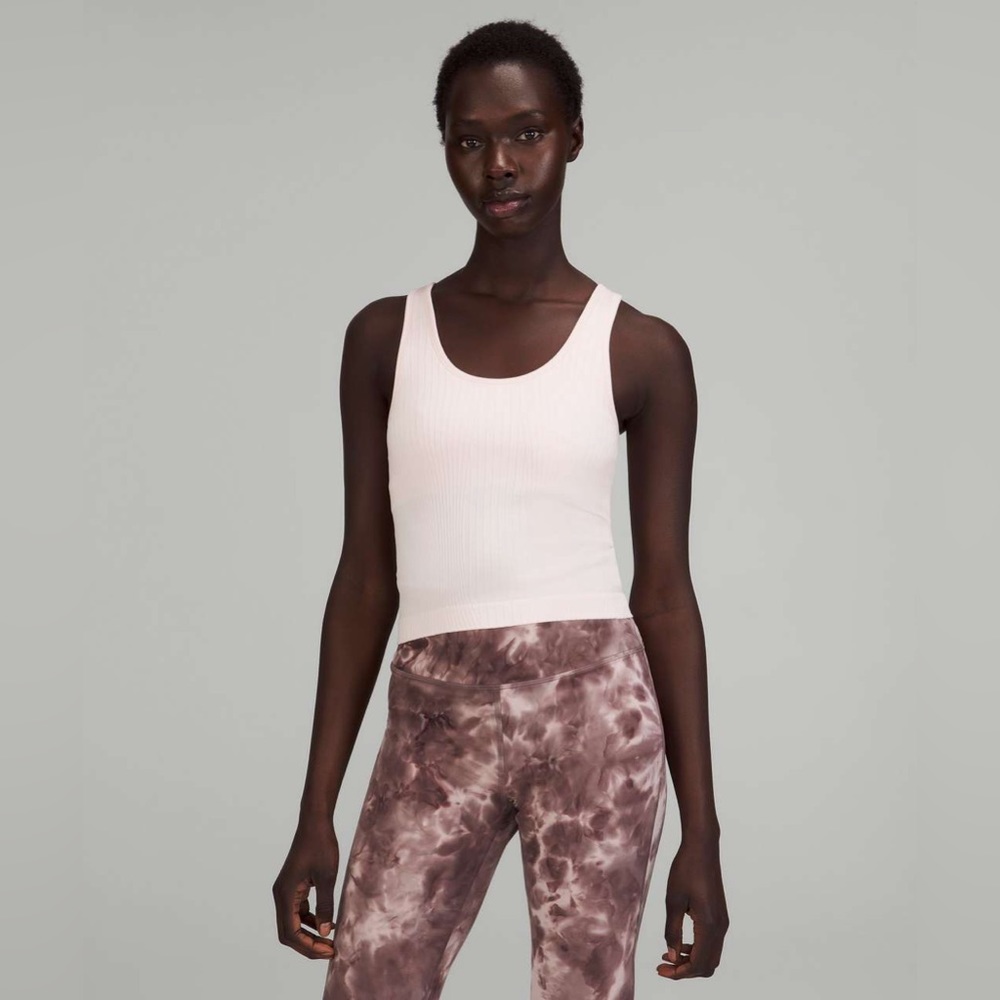 Lululemon Ebb to Street Cropped Tank Top